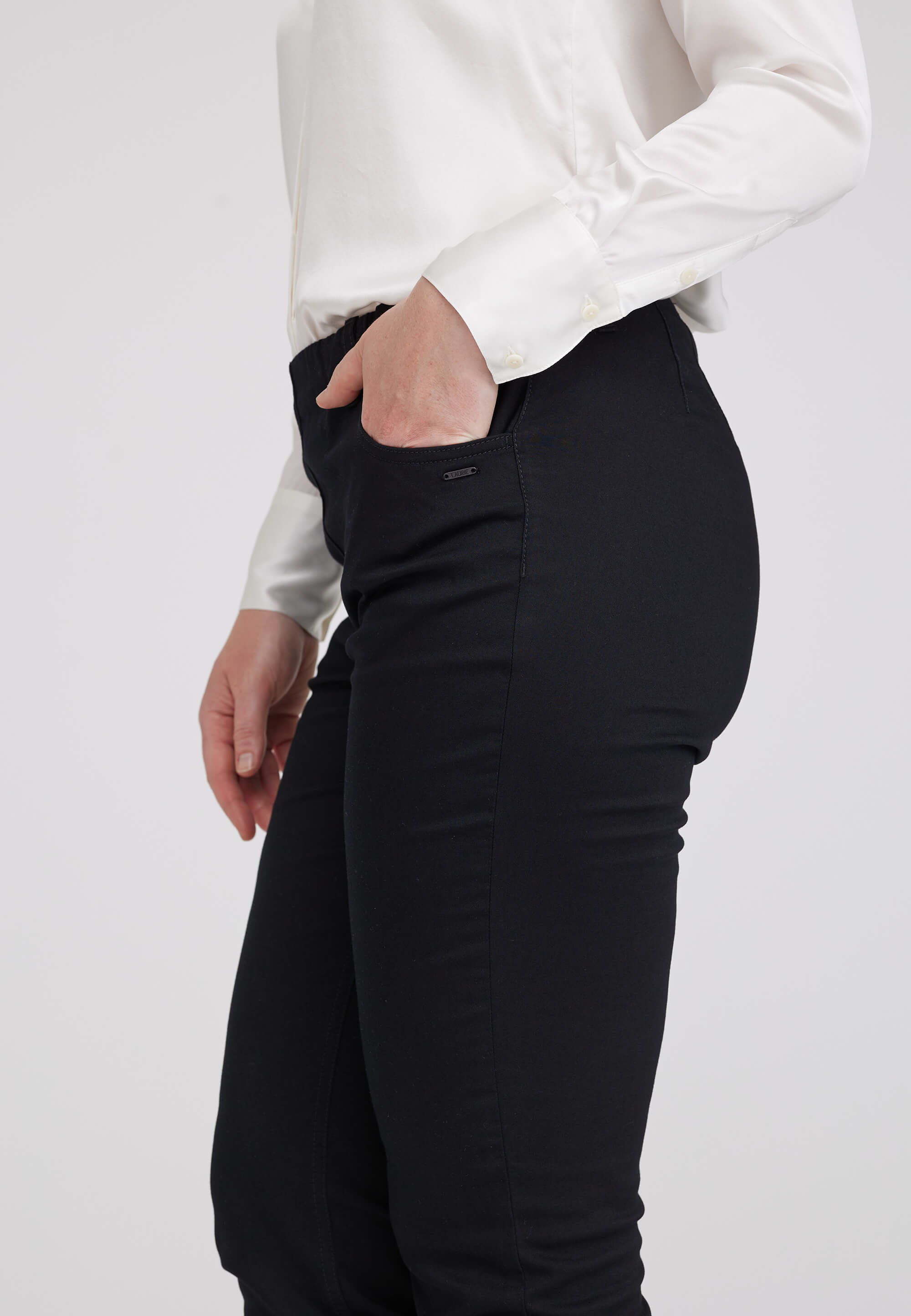 LAURIE Kelly Regular - Long Length Trousers REGULAR 99000 Black